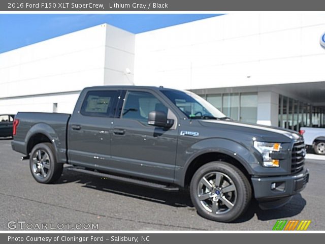 2016 Ford F150 XLT SuperCrew in Lithium Gray