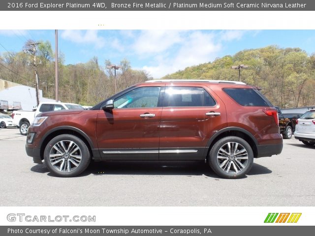 2016 Ford Explorer Platinum 4WD in Bronze Fire Metallic