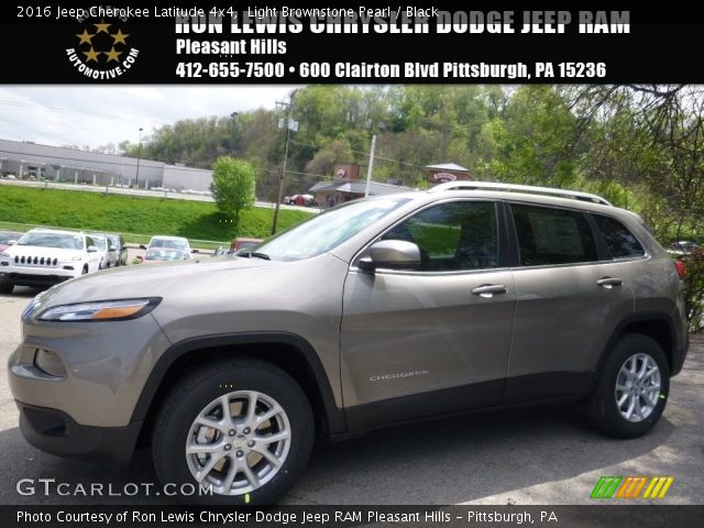 2016 Jeep Cherokee Latitude 4x4 in Light Brownstone Pearl