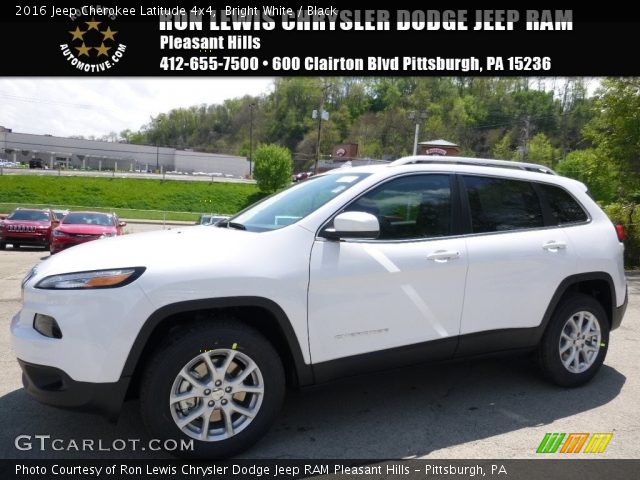 2016 Jeep Cherokee Latitude 4x4 in Bright White