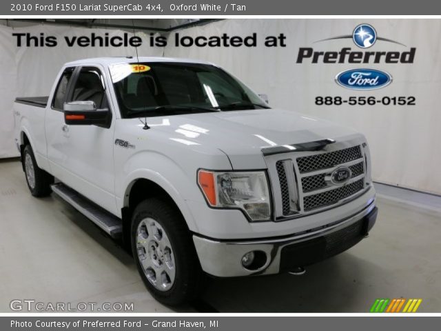 2010 Ford F150 Lariat SuperCab 4x4 in Oxford White
