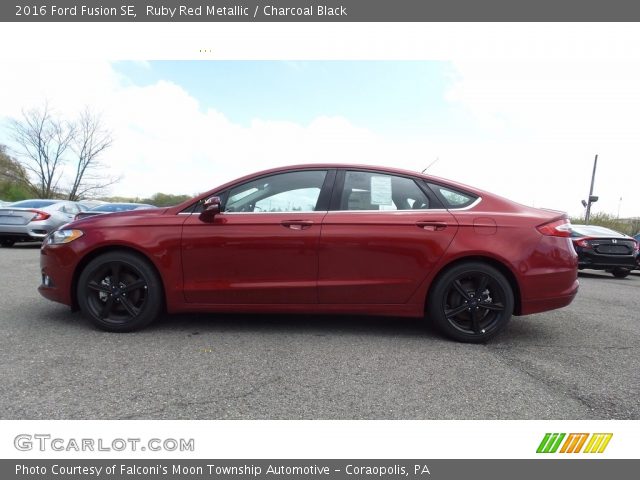 2016 Ford Fusion SE in Ruby Red Metallic