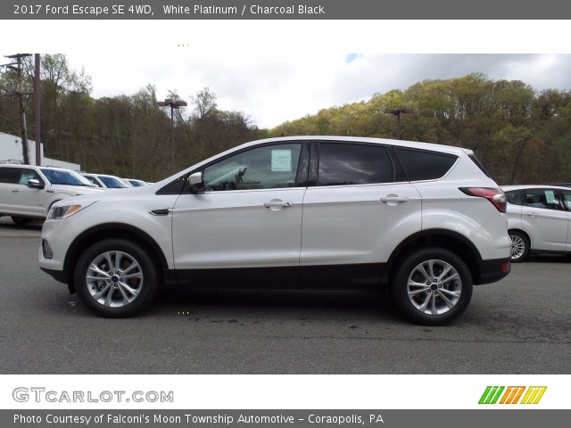 2017 Ford Escape SE 4WD in White Platinum