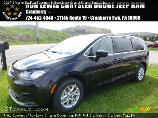 2017 Chrysler Pacifica Touring in Brilliant Black Crystal Pearl