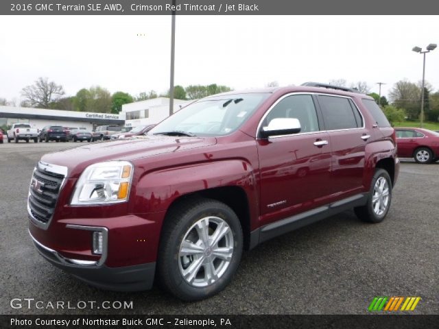 2016 GMC Terrain SLE AWD in Crimson Red Tintcoat