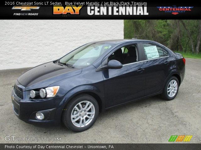 2016 Chevrolet Sonic LT Sedan in Blue Velvet Metallic