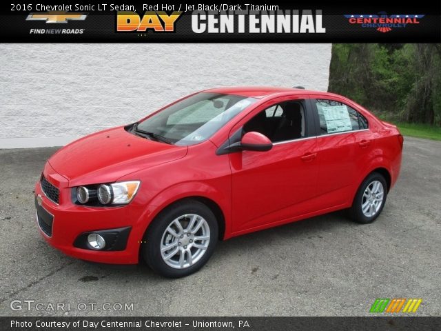 2016 Chevrolet Sonic LT Sedan in Red Hot