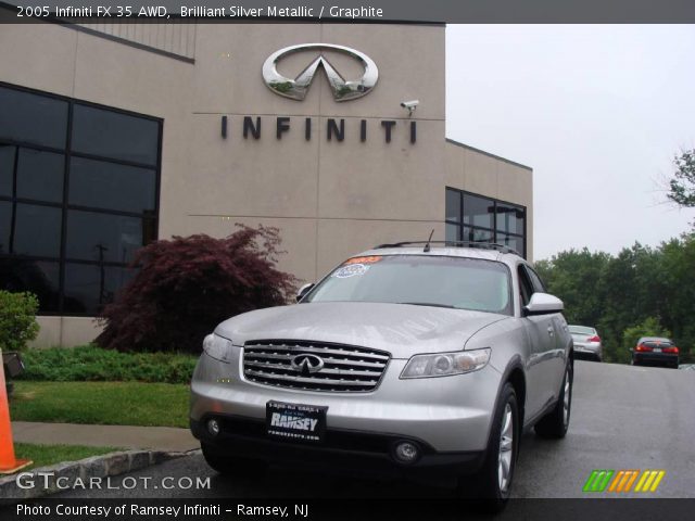 2005 Infiniti FX 35 AWD in Brilliant Silver Metallic
