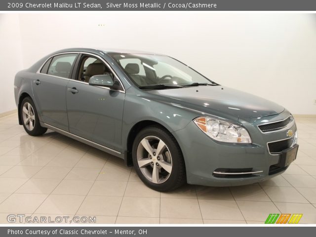 2009 Chevrolet Malibu LT Sedan in Silver Moss Metallic