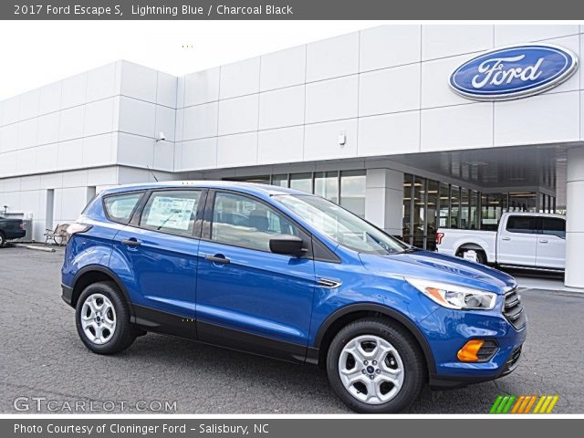 2017 Ford Escape S in Lightning Blue