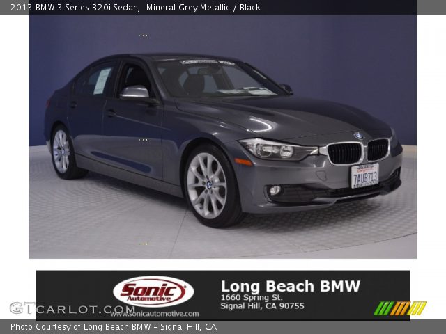 2013 BMW 3 Series 320i Sedan in Mineral Grey Metallic