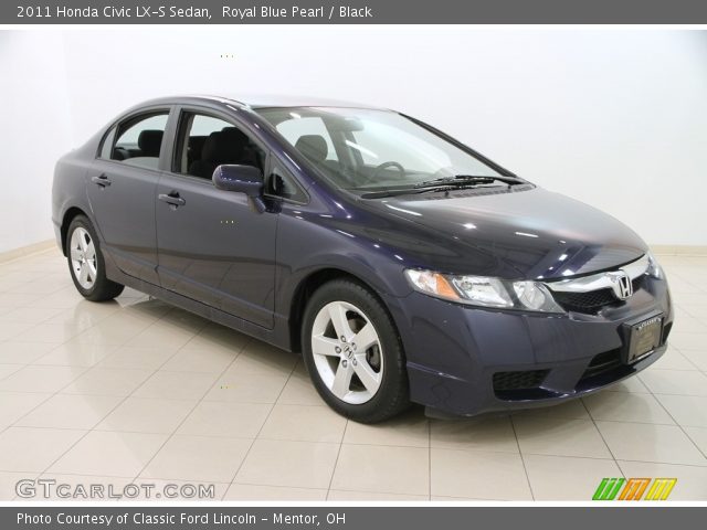 2011 Honda Civic LX-S Sedan in Royal Blue Pearl