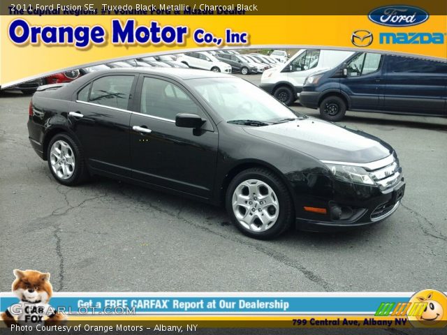 2011 Ford Fusion SE in Tuxedo Black Metallic