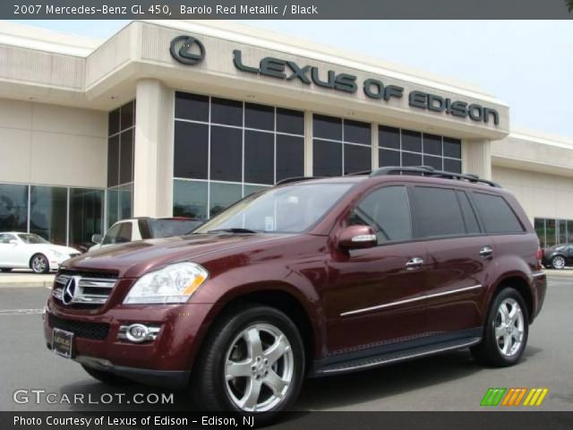 2007 Mercedes-Benz GL 450 in Barolo Red Metallic