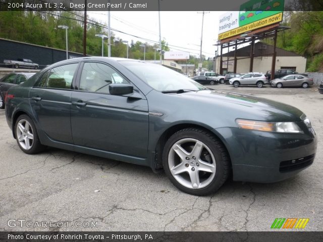 2004 Acura TL 3.2 in Deep Green Pearl