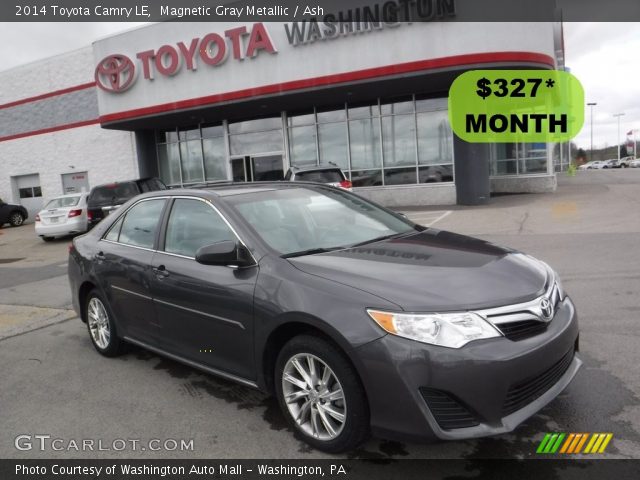 2014 Toyota Camry LE in Magnetic Gray Metallic