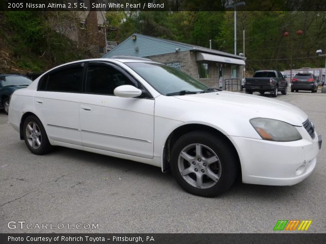 2005 Nissan Altima 2.5 SL in Satin White Pearl