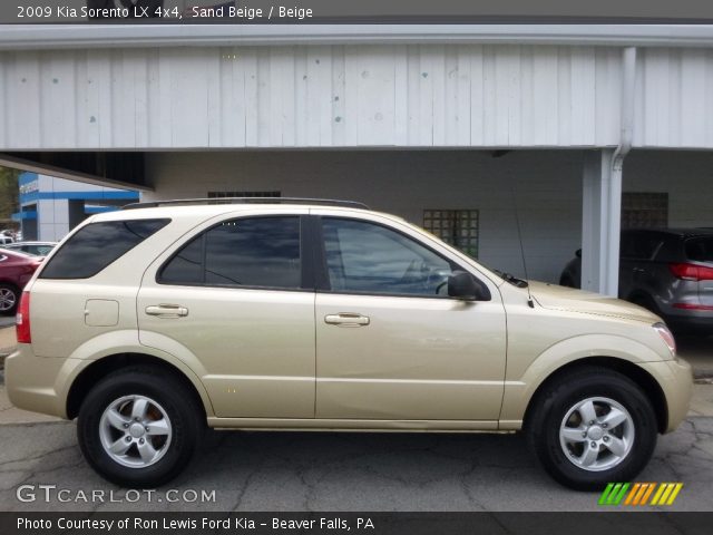 2009 Kia Sorento LX 4x4 in Sand Beige