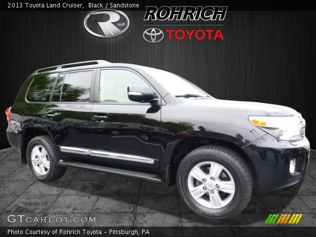 2013 Toyota Land Cruiser  in Black