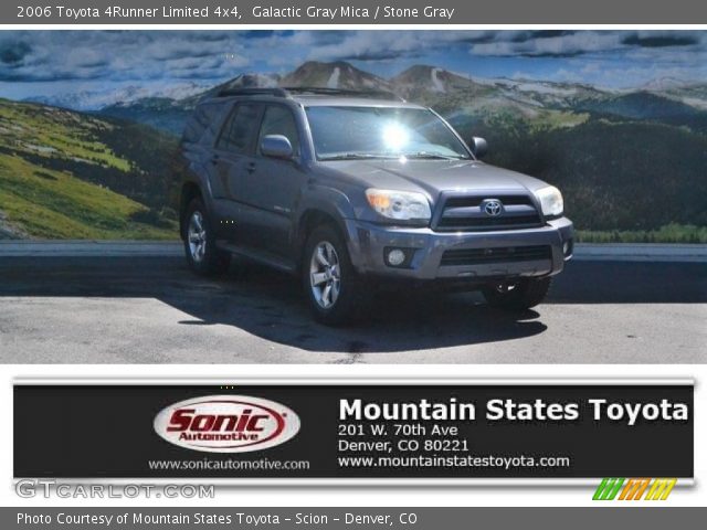 2006 Toyota 4Runner Limited 4x4 in Galactic Gray Mica