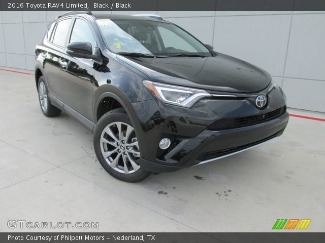 2016 Toyota RAV4 Limited in Black
