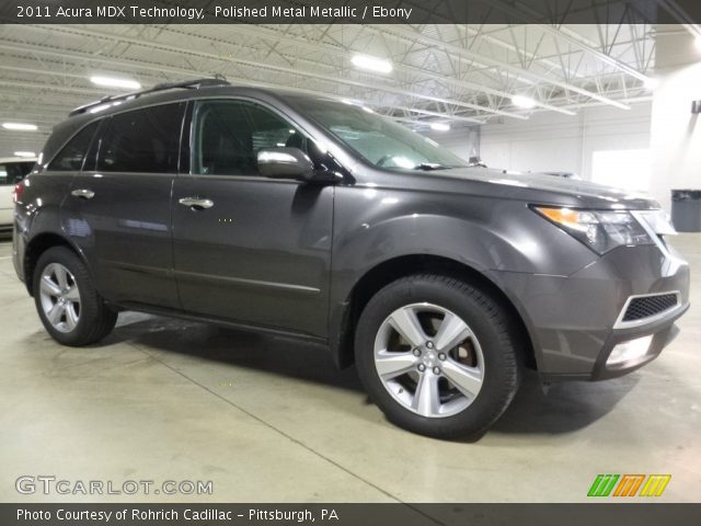 2011 Acura MDX Technology in Polished Metal Metallic