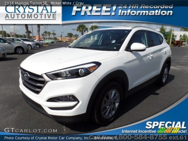 2016 Hyundai Tucson SE in Winter White