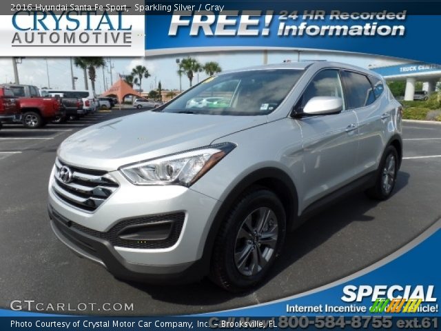 2016 Hyundai Santa Fe Sport  in Sparkling Silver