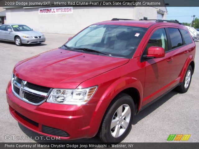 2009 Dodge Journey SXT in Inferno Red Crystal Pearl