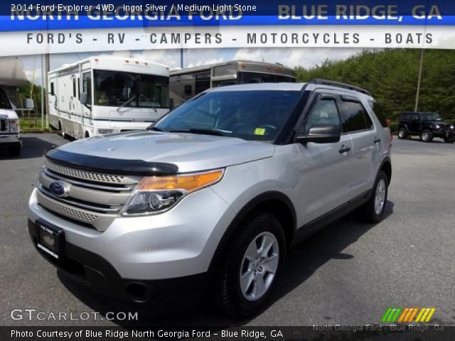 2014 Ford Explorer 4WD in Ingot Silver