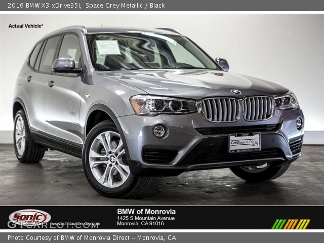 2016 BMW X3 xDrive35i in Space Grey Metallic