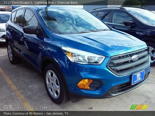 2017 Ford Escape S in Lightning Blue