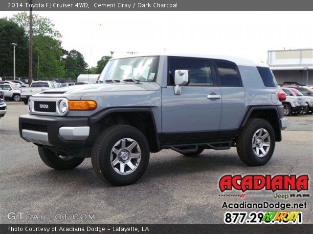 2014 Toyota FJ Cruiser 4WD in Cement Gray