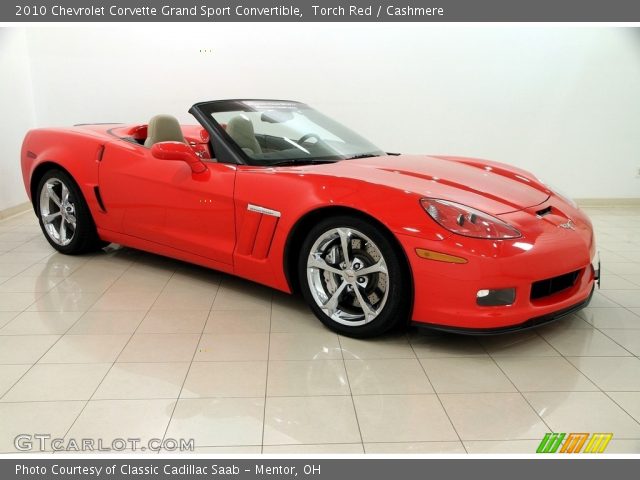 2010 Chevrolet Corvette Grand Sport Convertible in Torch Red