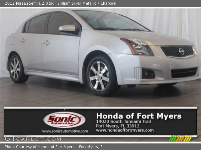 2012 Nissan Sentra 2.0 SR in Brilliant Silver Metallic