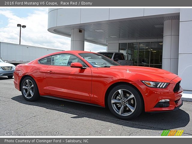 2016 Ford Mustang V6 Coupe in Race Red