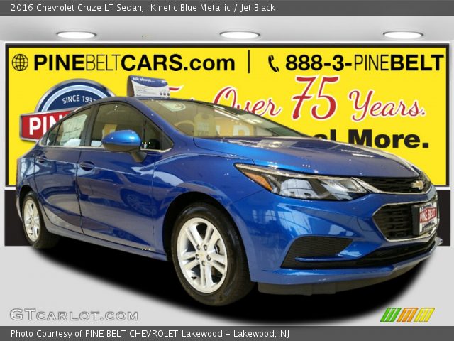 2016 Chevrolet Cruze LT Sedan in Kinetic Blue Metallic