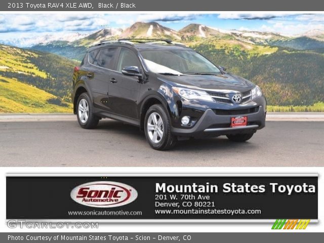 2013 Toyota RAV4 XLE AWD in Black