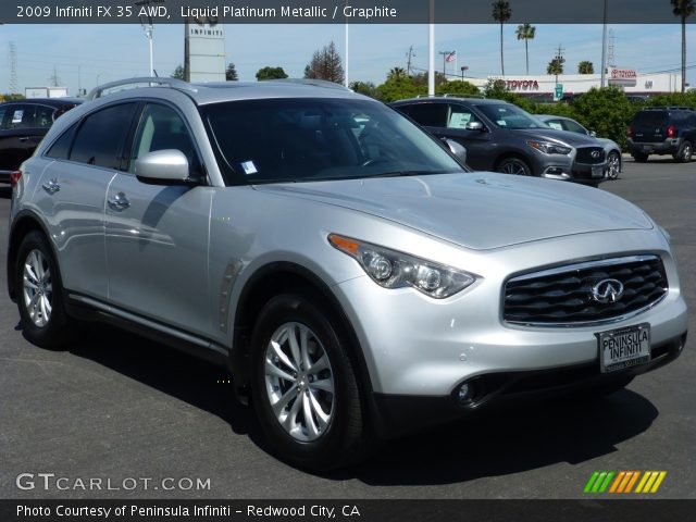 2009 Infiniti FX 35 AWD in Liquid Platinum Metallic