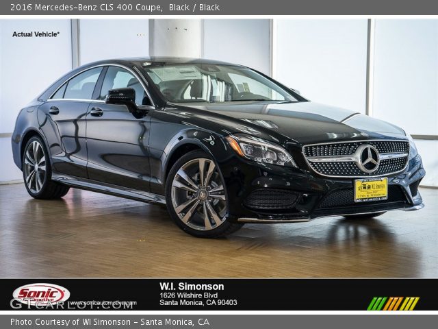 2016 Mercedes-Benz CLS 400 Coupe in Black