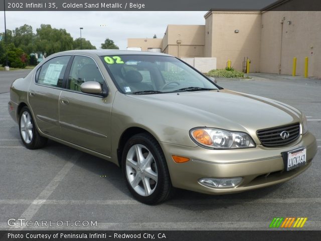 2002 Infiniti I 35 in Golden Sand Metallic