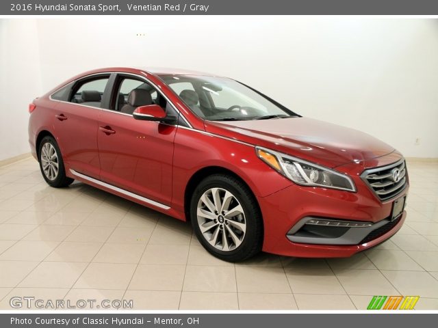 2016 Hyundai Sonata Sport in Venetian Red
