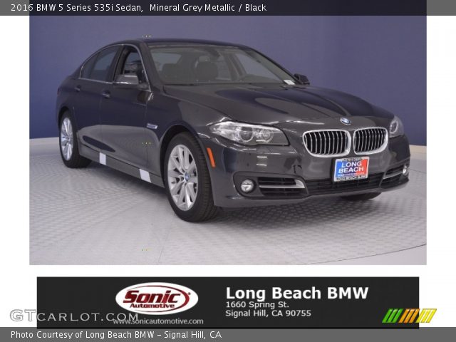 2016 BMW 5 Series 535i Sedan in Mineral Grey Metallic