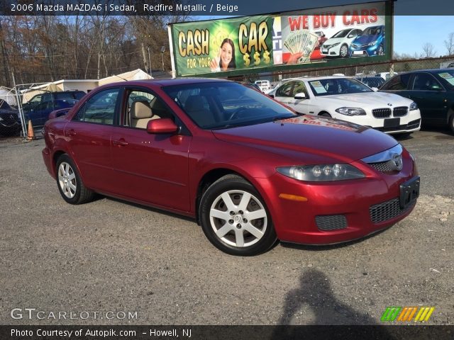 2006 Mazda MAZDA6 i Sedan in Redfire Metallic