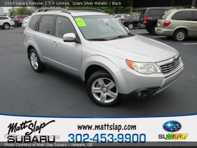 2009 Subaru Forester 2.5 X Limited in Spark Silver Metallic