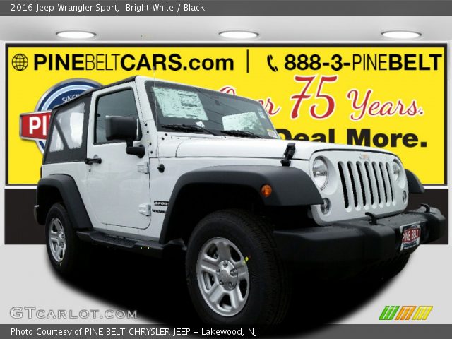 2016 Jeep Wrangler Sport in Bright White