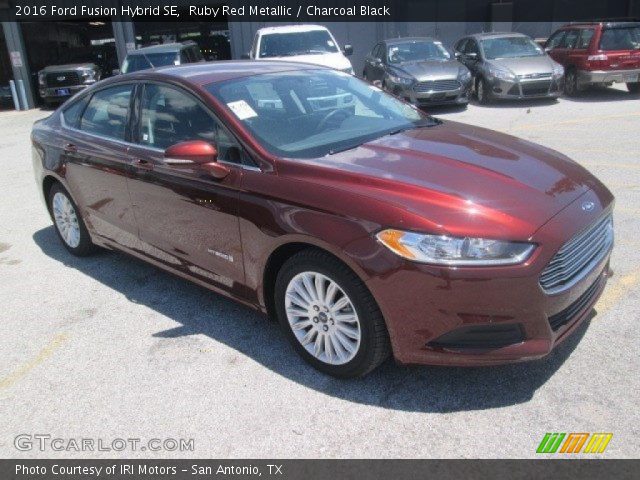 2016 Ford Fusion Hybrid SE in Ruby Red Metallic