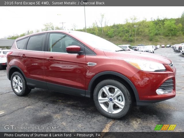 2016 Ford Escape SE 4WD in Sunset Metallic