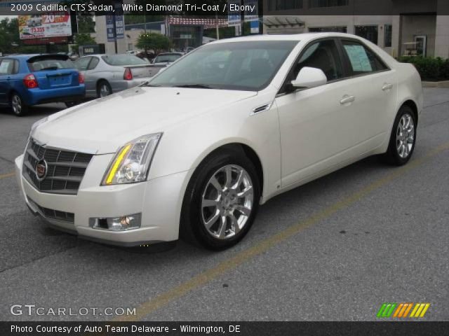 2009 Cadillac CTS Sedan in White Diamond Tri-Coat