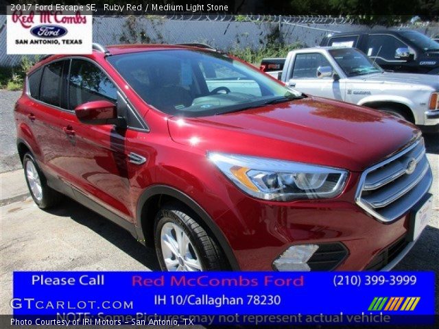 2017 Ford Escape SE in Ruby Red